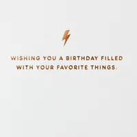 Harry Potter™ Favorite Things Birthday Card