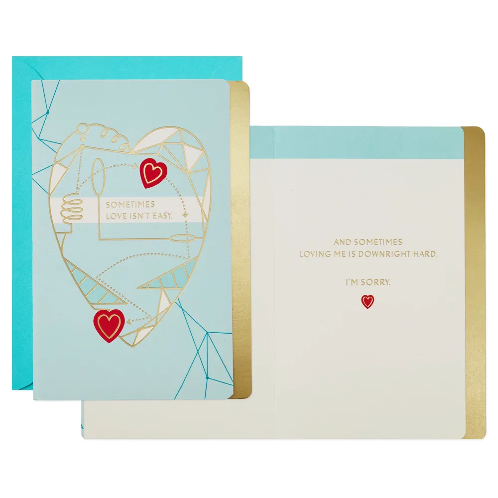 Hallmark Love Card Assortment, New Relationship/Miss You/Time Apart/Just  Because (6 Cards with Envelopes)