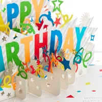 Happy Birthday Cake 3D Pop Up Birthday Card
