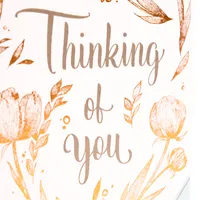 Thinking of You Card (Brighten Your Day Flower Pattern)