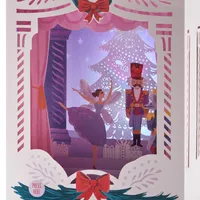 Nutcracker Musical 3D Pop-Up Christmas Card With Light