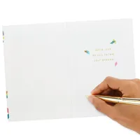 Signature Graduation Card (Every End Is a Beginning Ralph Waldo Emerson Quote)