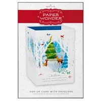 Paper Wonder Pop Up Holiday Card (Woodland Animals Pop Up)