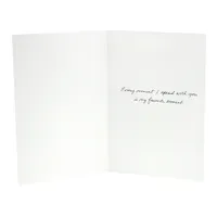 Signature Love Card, Time Flies (Romantic Anniversary Card or Birthday Card)