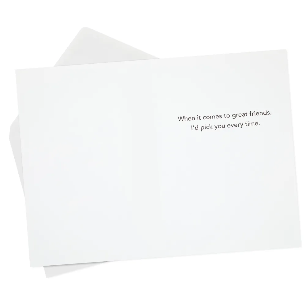 Friendship Card, Thank You Card, Thinking of You Card (Pick You)