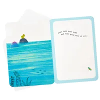 Get Well Card (Turtle Floating)