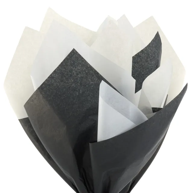 Dollarama 20 Sheet White Tissue Gift Wrap with Confetti Sparkles - Case of  48