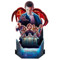 Hallmark Paper Wonder Stranger Things Pop Up Card (Birthday, Encouragement, Friendship Card)