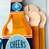 Paper Wonder Displayable Pop Up Birthday Card (Beer)