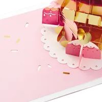 Celebrating You Cupcake 3D Pop-Up Birthday Card