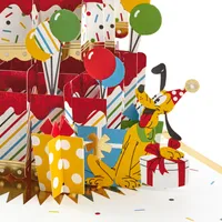 Disney Mickey Mouse Cake 3D Pop-Up Birthday Card