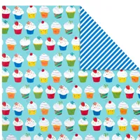 Colorful Kid Birthday 3-Pack Reversible Wrapping Paper, 120 sq. ft. total - Wrapping  Paper Sets - Hallmark