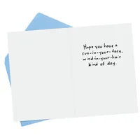 Breezy Dog Just Because Card