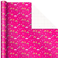 Hallmark Kid's Birthday Wrapping Paper with Gridlines