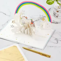 Amazing Day Unicorn 3D Pop Up Birthday Card