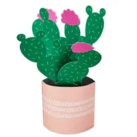 Paper Wonder Blank Pop Up Card (Potted Cactus)