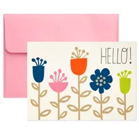 Blank Cards (Stripes, Dots, Flowers, 40 Cards with Envelopes)