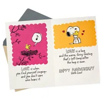 Anniversary Card (Peanuts Vignette)
