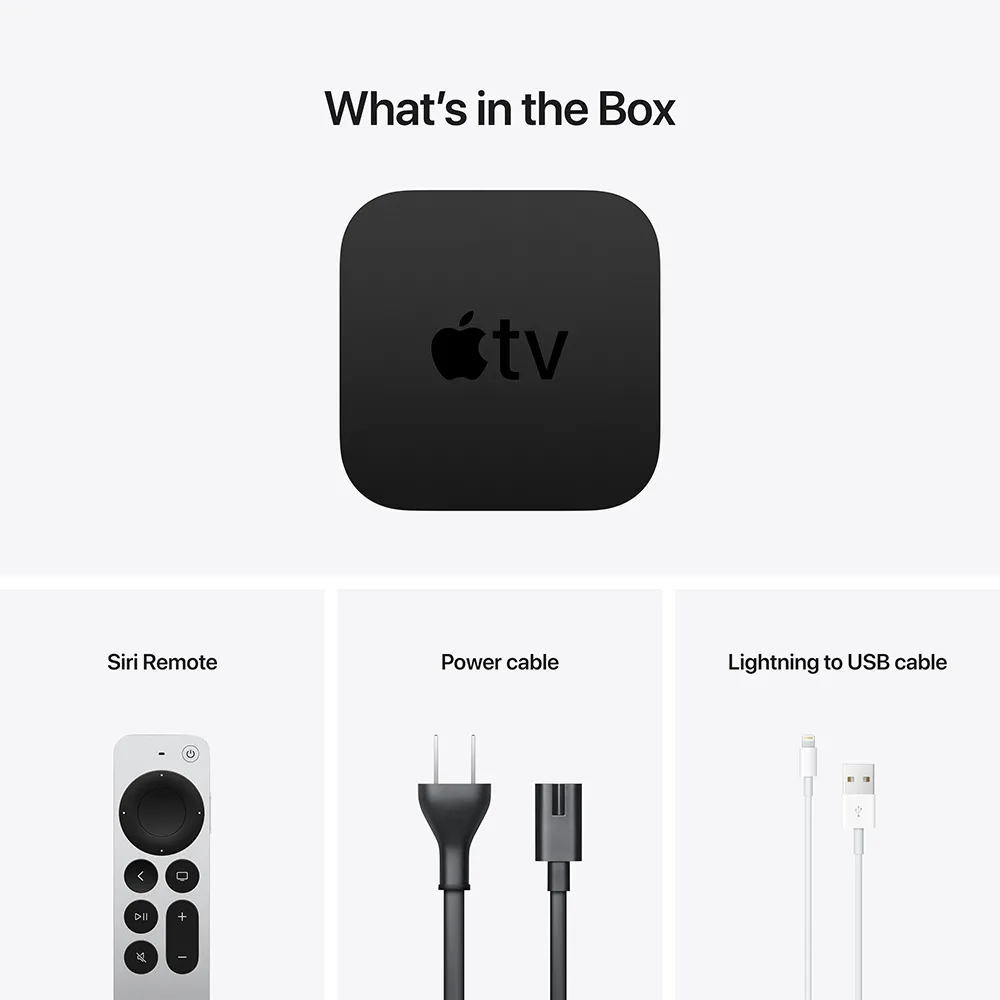 Apple TV 4K Wi-Fi + Ethernet 64GB