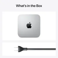 Apple Mac mini: Apple M1 chip with 8-core CPU and 8-core GPU, Silver