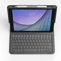 ZAGG Messenger Folio for iPad 10.5 iPad Pro & 10.2  (7th, 8th, 9th Gen) - Charcoal