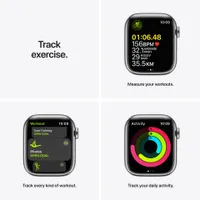 Apple Watch Series 7 Silver Stainless Steel Case