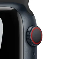 Apple Watch Nike Series 7 Midnight Aluminium Case with Anthracite/Black Sport Band