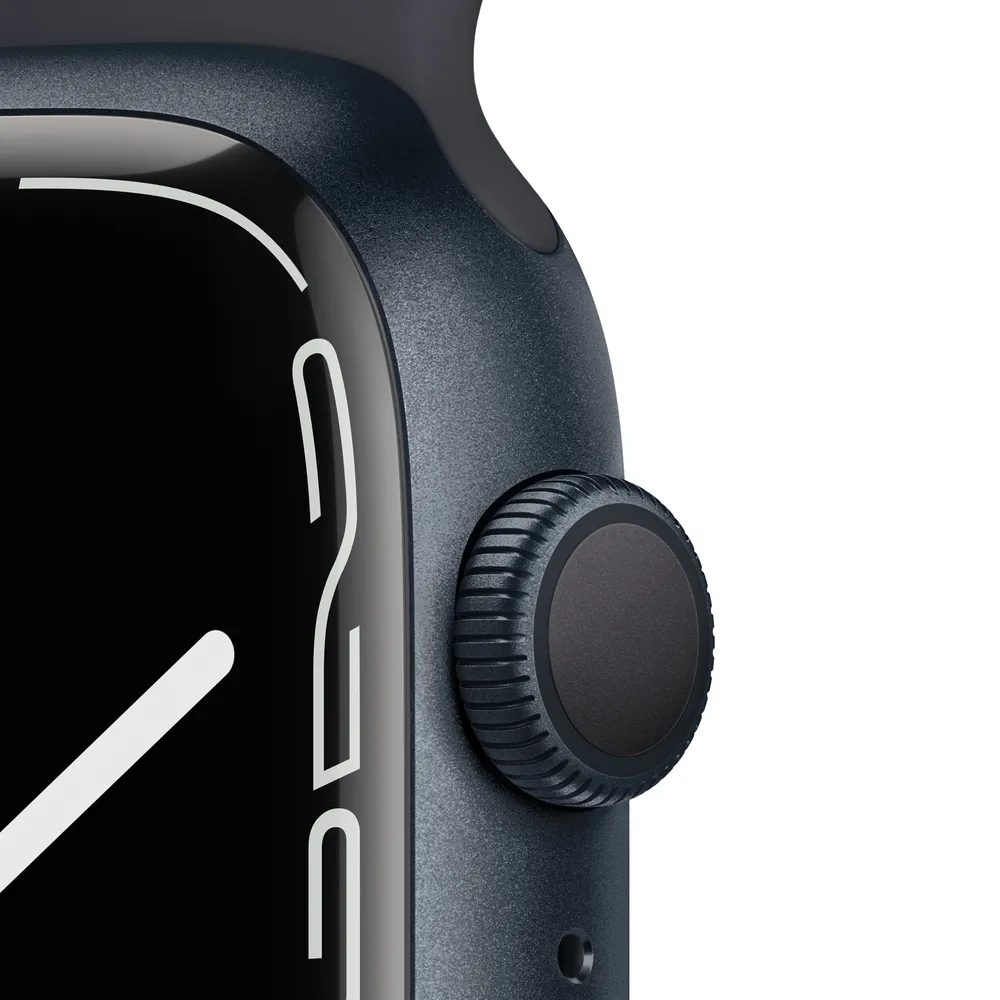 Apple Watch Series 7 Midnight Aluminium Case with Sport Band