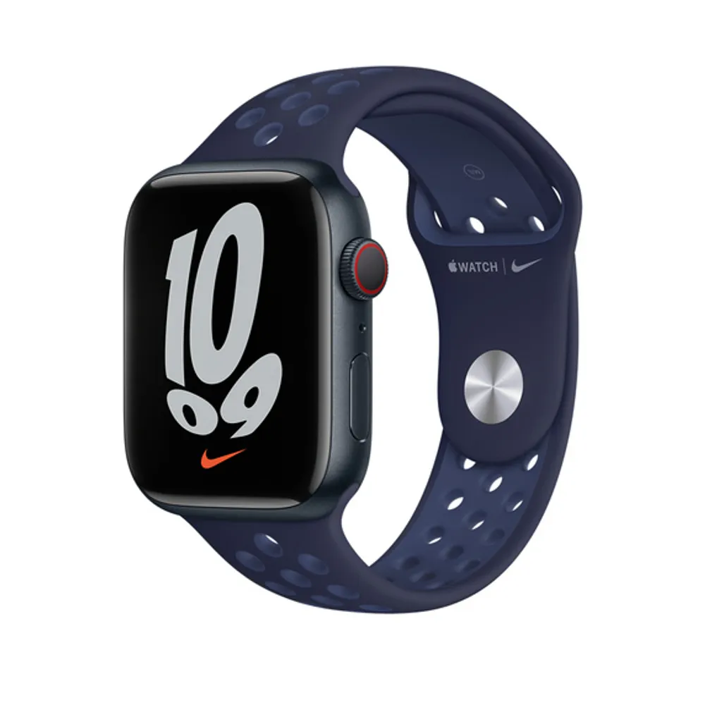 Apple 45mm Midnight Navy/Mystic Navy Nike Sport Band