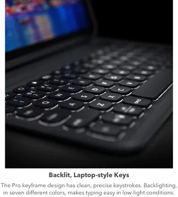 ZAGG Pro Keys Case - Keyboard for Apple iPad Air (4th & 5th gen) - Black
