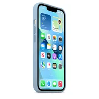 Apple iPhone 13 Silicone Case with MagSafe – Blue Fog