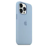 Apple iPhone 13 Pro Silicone Case with MagSafe – Blue Fog