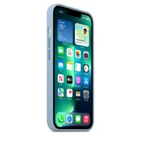 Apple iPhone 13 Pro Silicone Case with MagSafe – Blue Fog