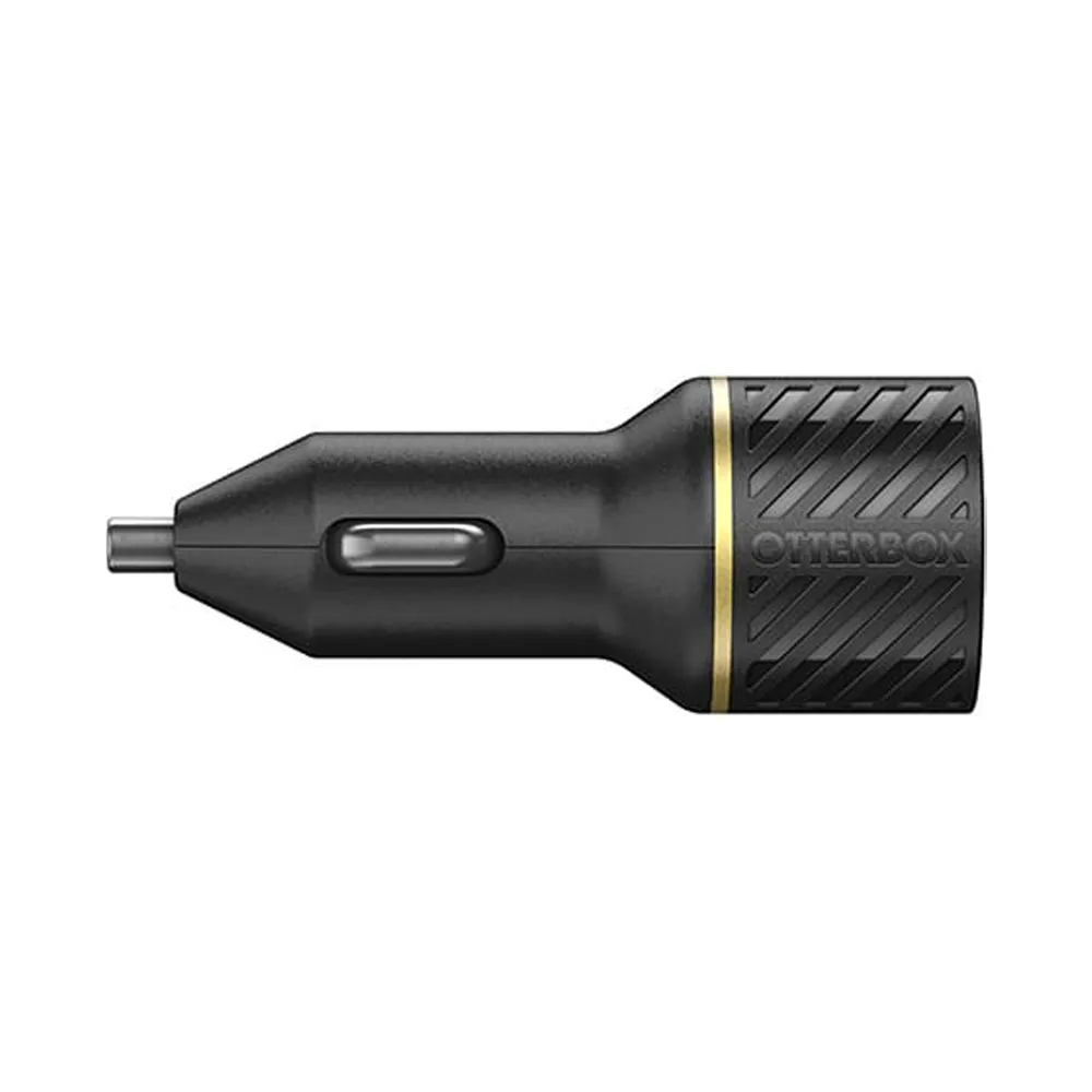 Otterbox Dual USB-C Fast Car Charger 30w (30 PD + 20w) Black