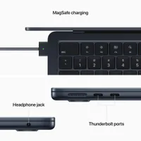 Apple MacBook Air: M2 chip with 8‑core CPU, GPU, 16‑core Neural Engine