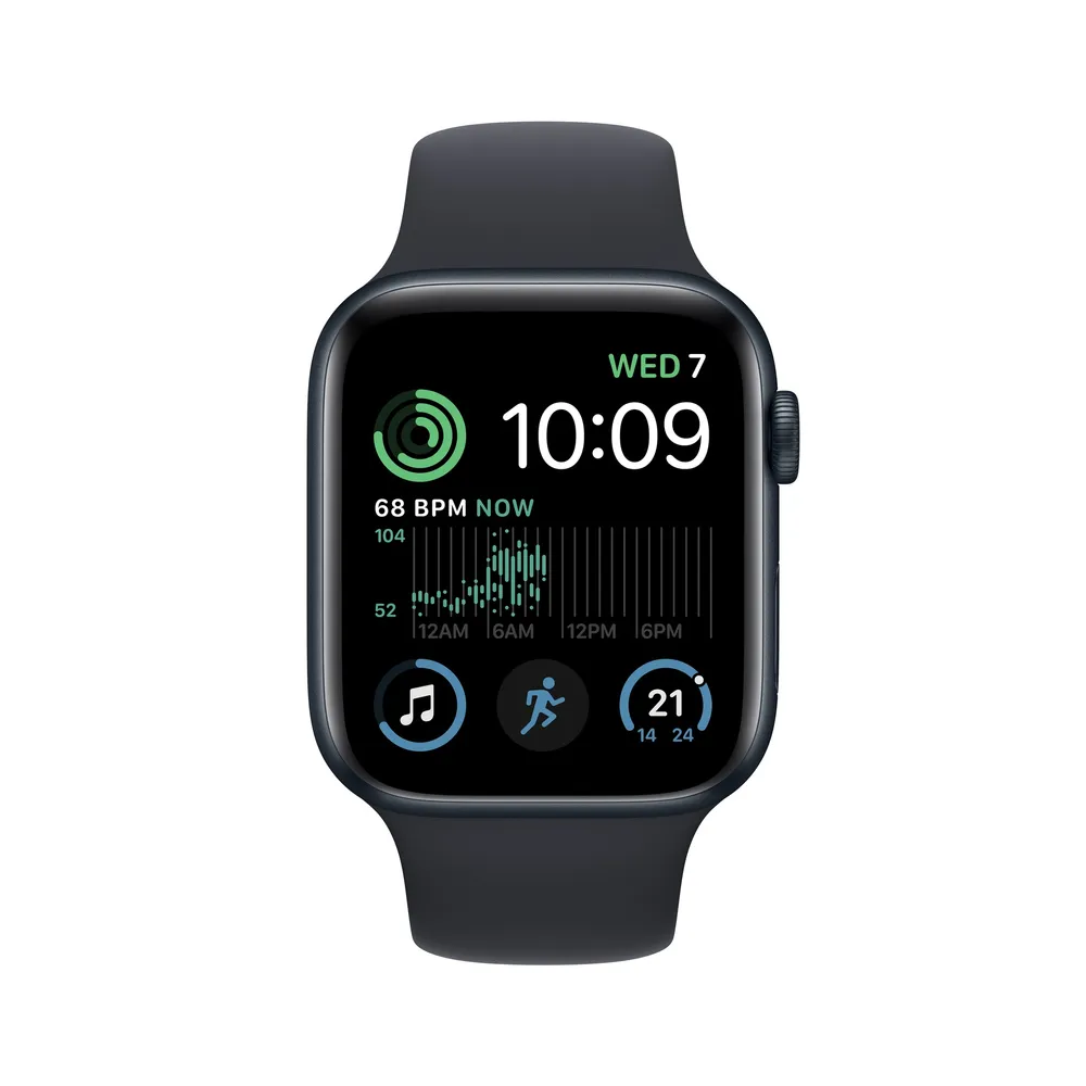 Apple Watch SE (2nd Gen) Midnight Aluminium Case with Sport Band