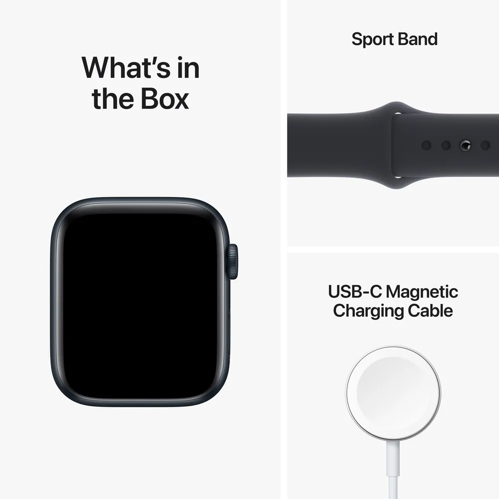 Apple Watch SE (2nd Gen) Midnight Aluminium Case with Sport Band