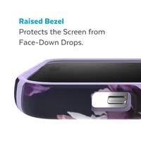 Speck Presidio Printed Edition Case with MagSafe for iPhone 14 Pro Max - Violet Floral