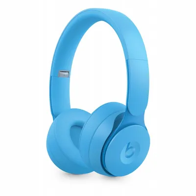 Beats Solo Pro Wireless Noise Cancelling On-Ear Headphones  - Matte Light Blue