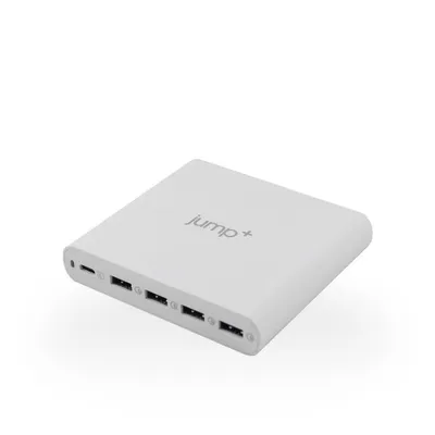 jump+ USB-C 80W Power Adapter with USB-C and 4 USB-3.0 Charge Ports