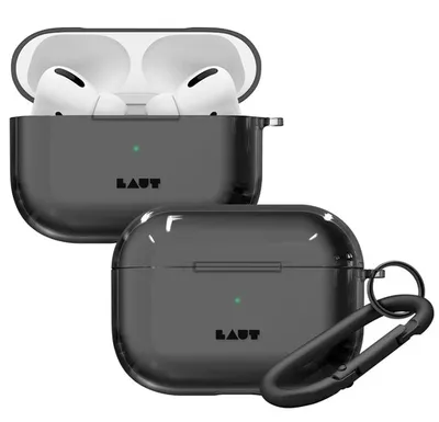LAUT CRYSTAL-X for AirPods Pro (1st Generation)  - Black Crystal