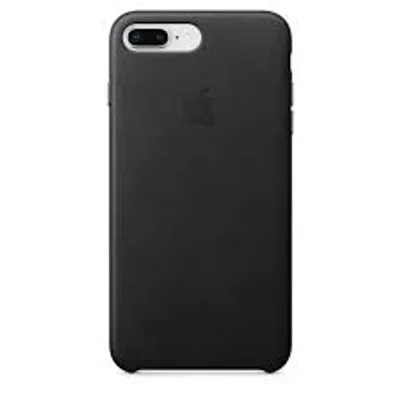 Apple iPhone 8/7 Plus Leather Case - Black