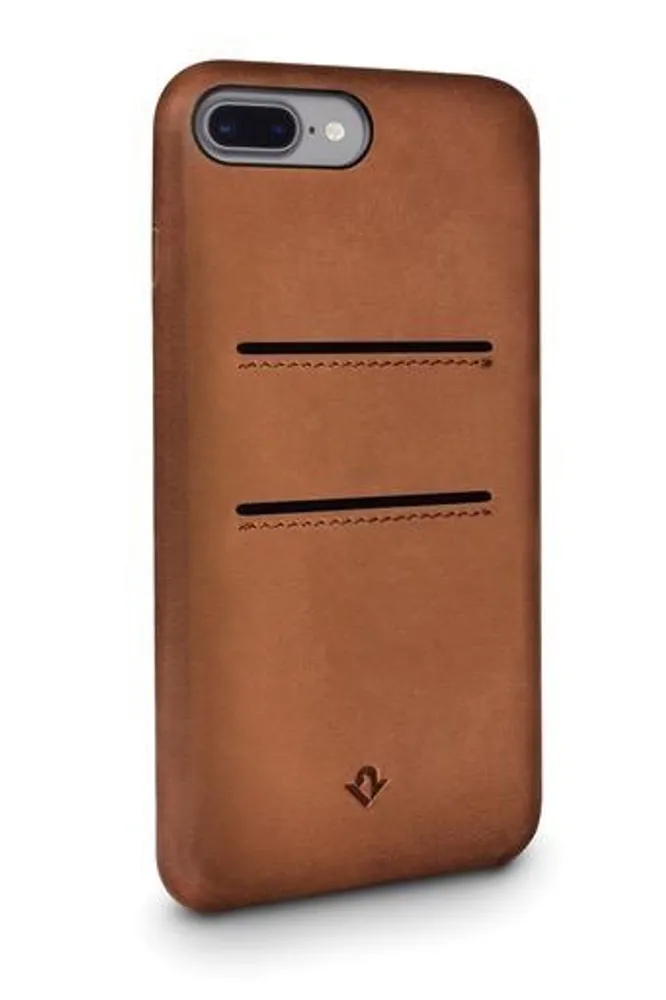 Twelve South Relaxed Leather Case with Pockets for iPhone 8/7/6 Plus