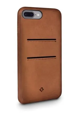 Twelve South Relaxed Leather Case with Pockets for iPhone 8/7/6 Plus