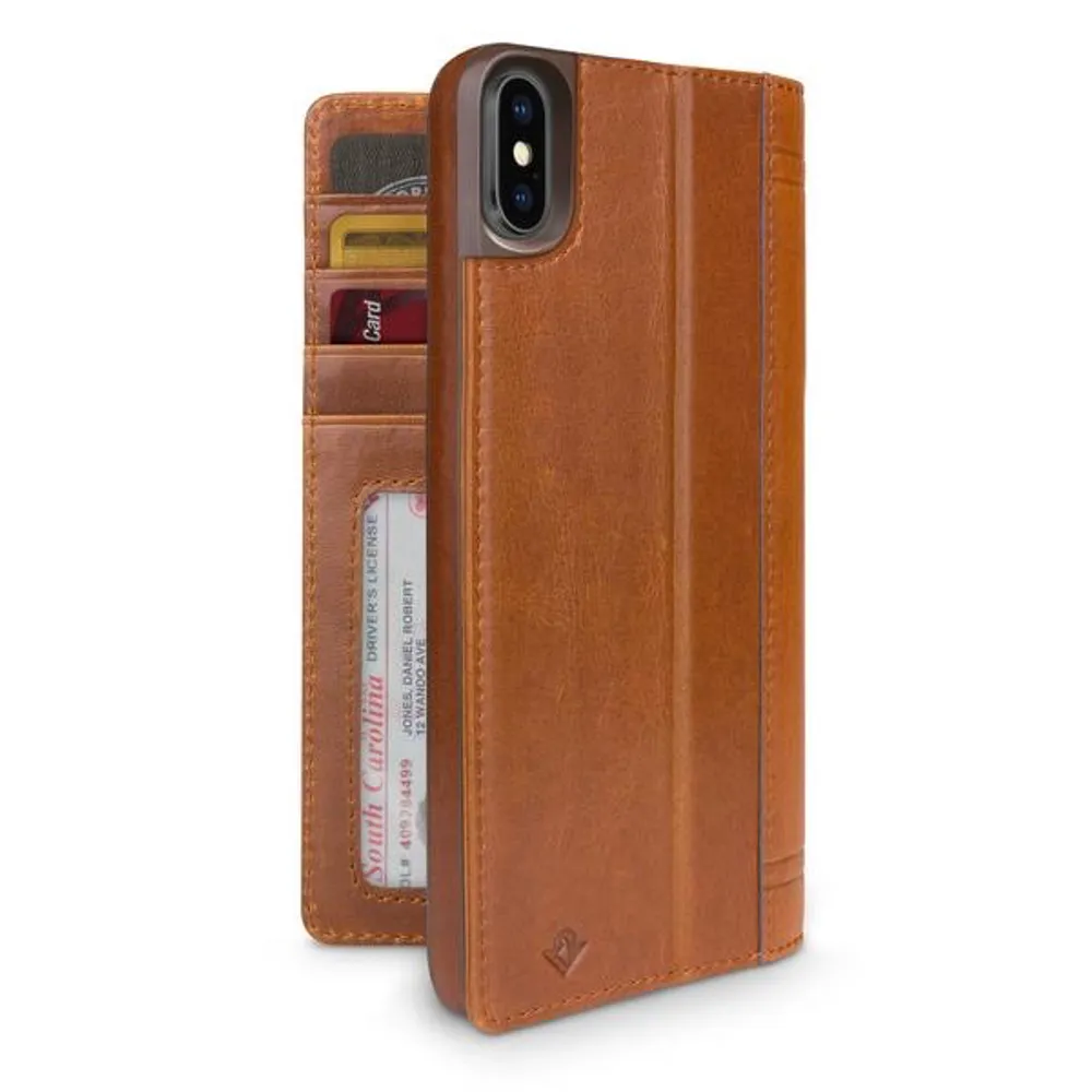 Twelve South Journal for iPhone X  - Cognac