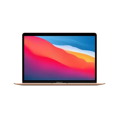 Apple 13-inch MacBook Air: Apple M1 chip with 8-core CPU and 7-core GPU, 8GB unified memory, 256GB - Gold (Open Box)