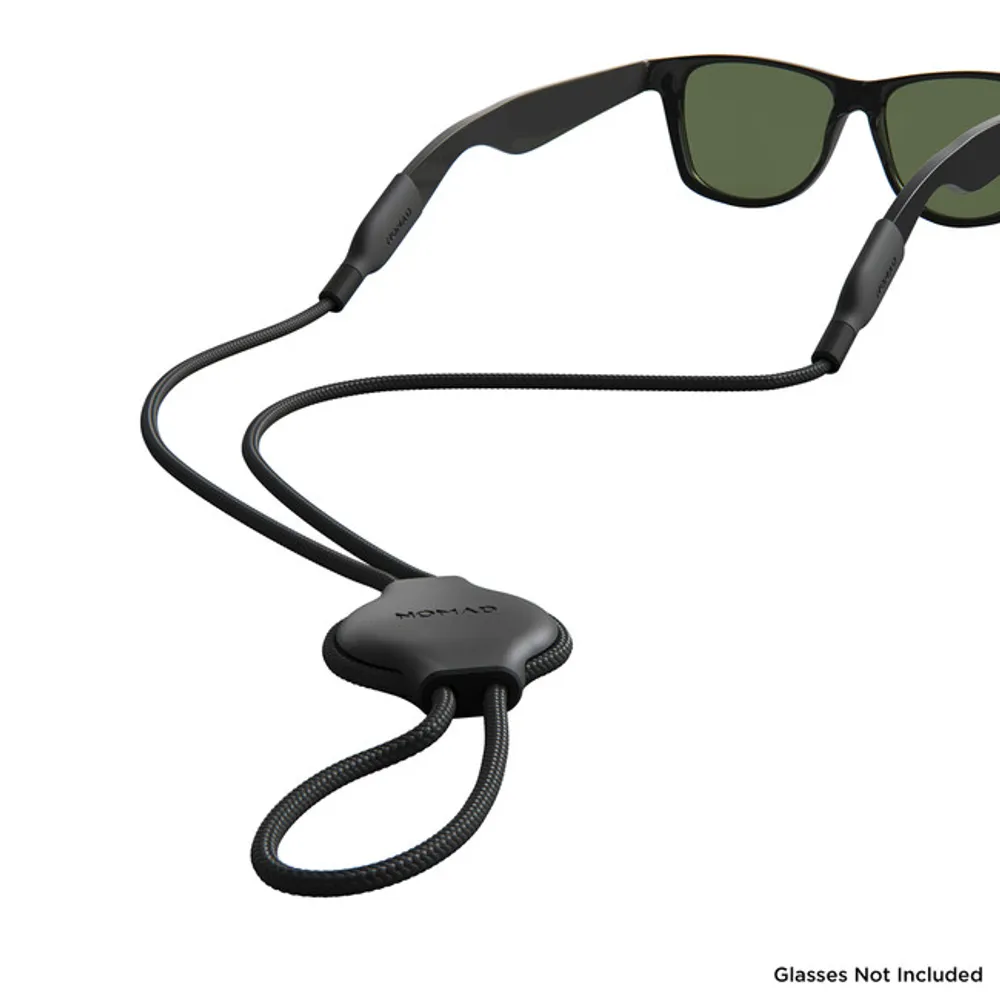 Nomad AirTag Glasses Strap in Black