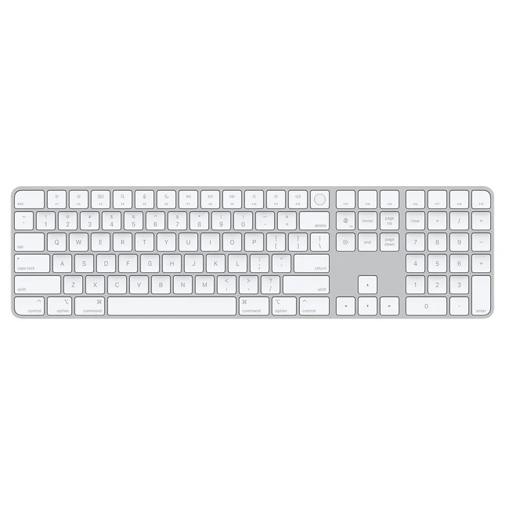 Apple Magic Keyboard with Touch ID and Numeric Keypad for Mac computers with Apple silicon - US English