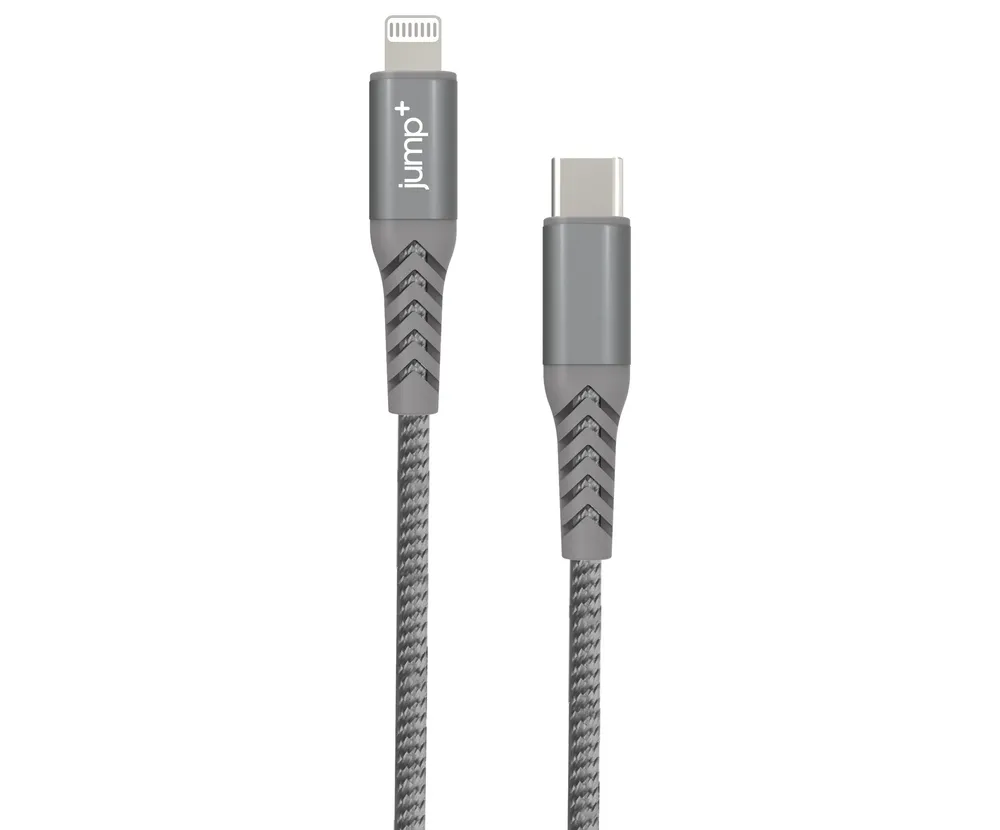 jump+ USB-C to Lightning Nylon Cable 1m