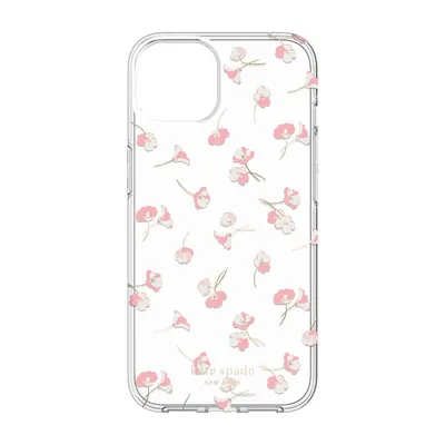 kate spade NY Defensive Hardshell Case for iPhone 13 Pro Max - Falling Poppies